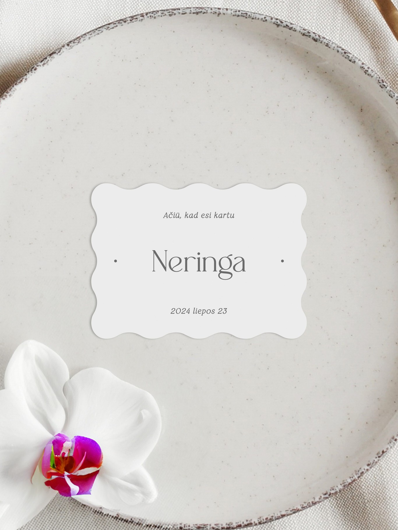 Vardo kortelė Havana