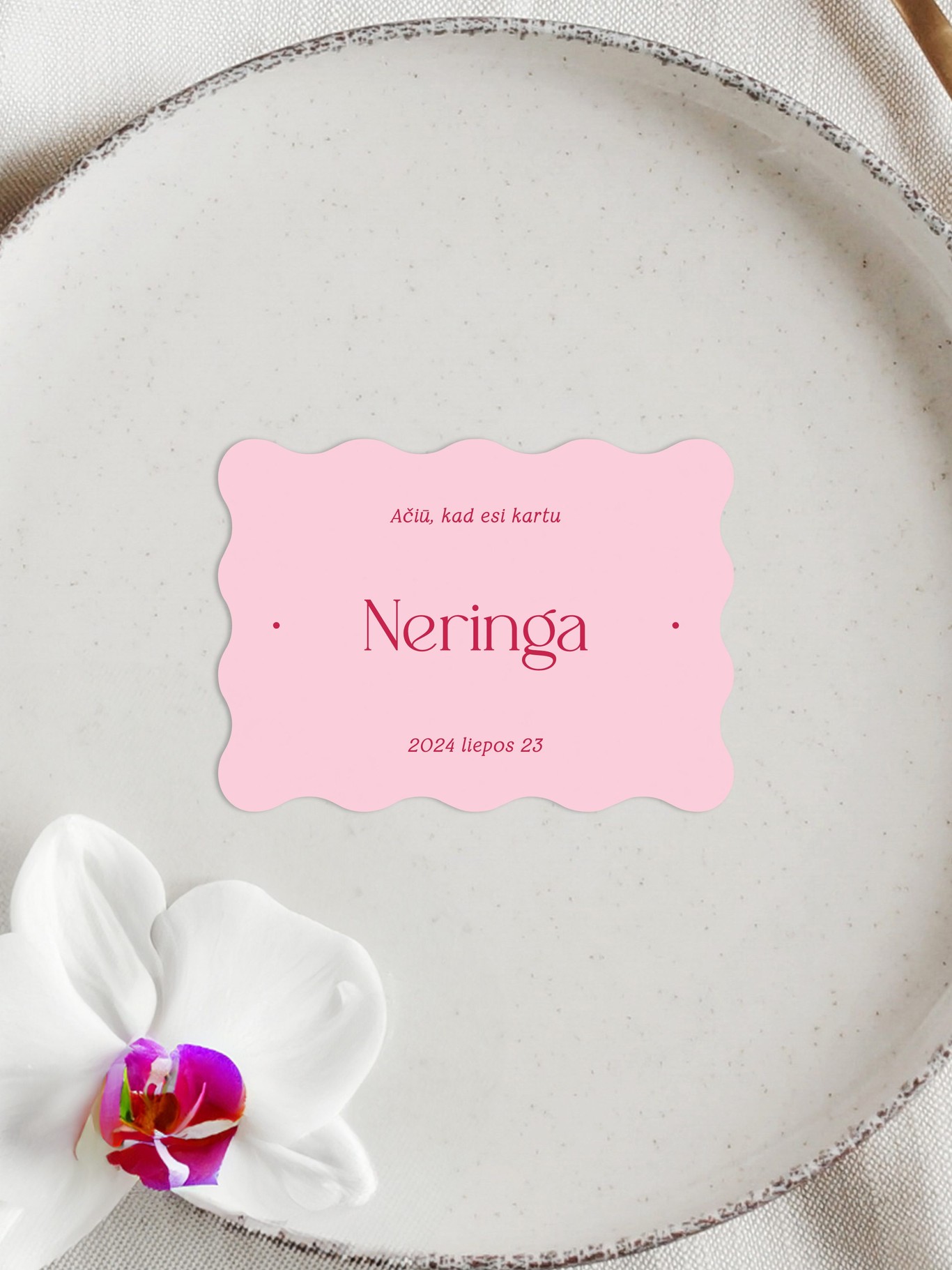 Vardo kortelė Havana