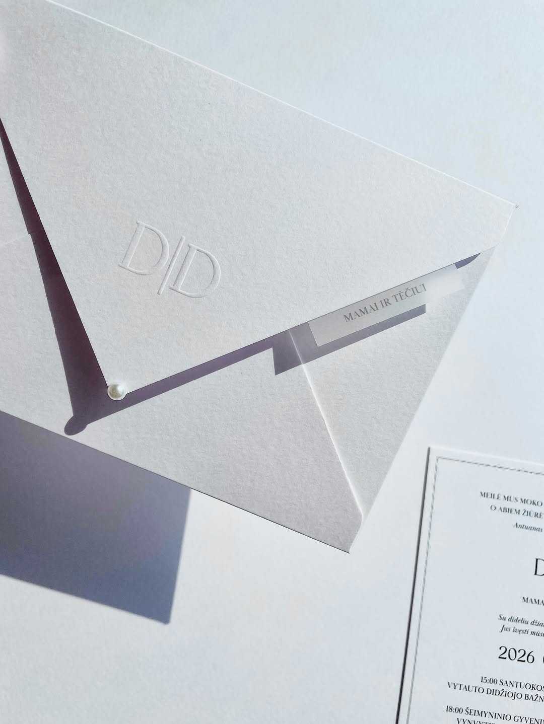 🐚 Ypatingi kvietimai, kurių grožis - detalės