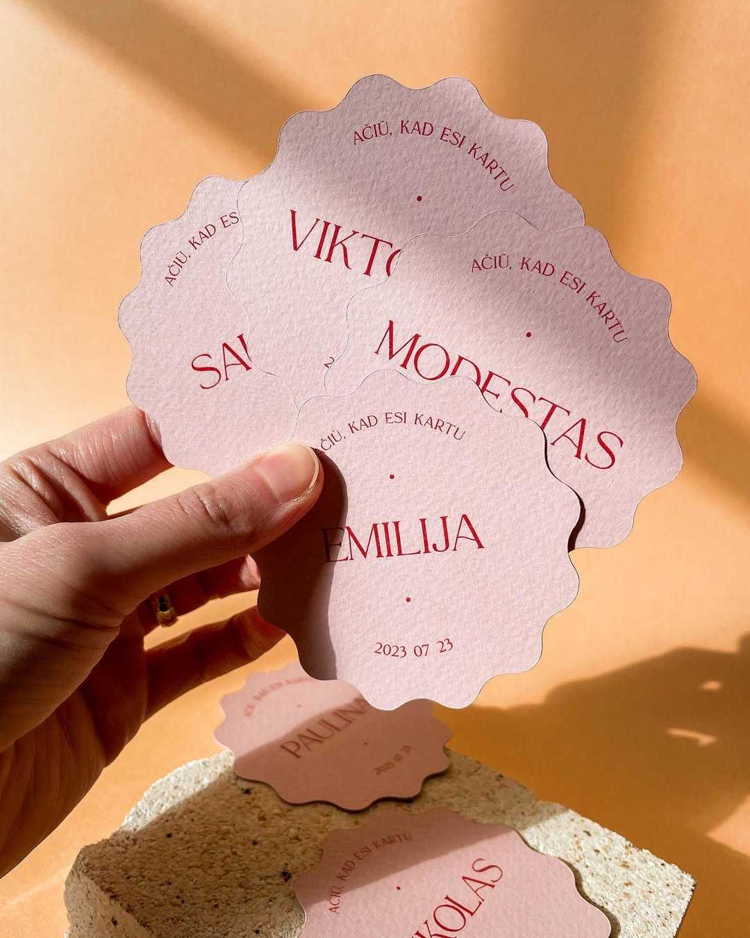 💖 Priminimas - vardo kortelės gali būti įvariausių formų
