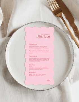 Meniu kortelė Mesina