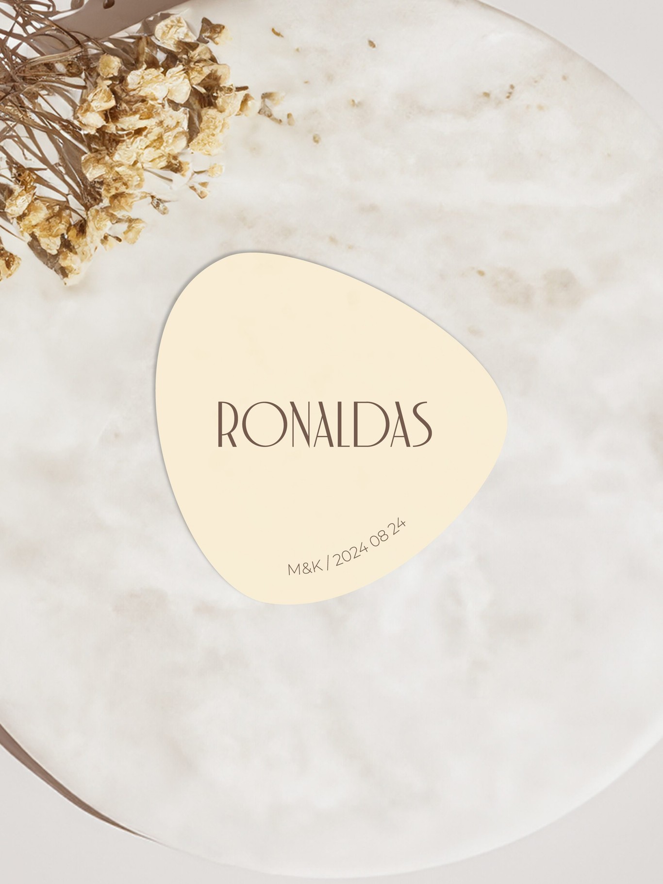 Vardo kortelė Venecija