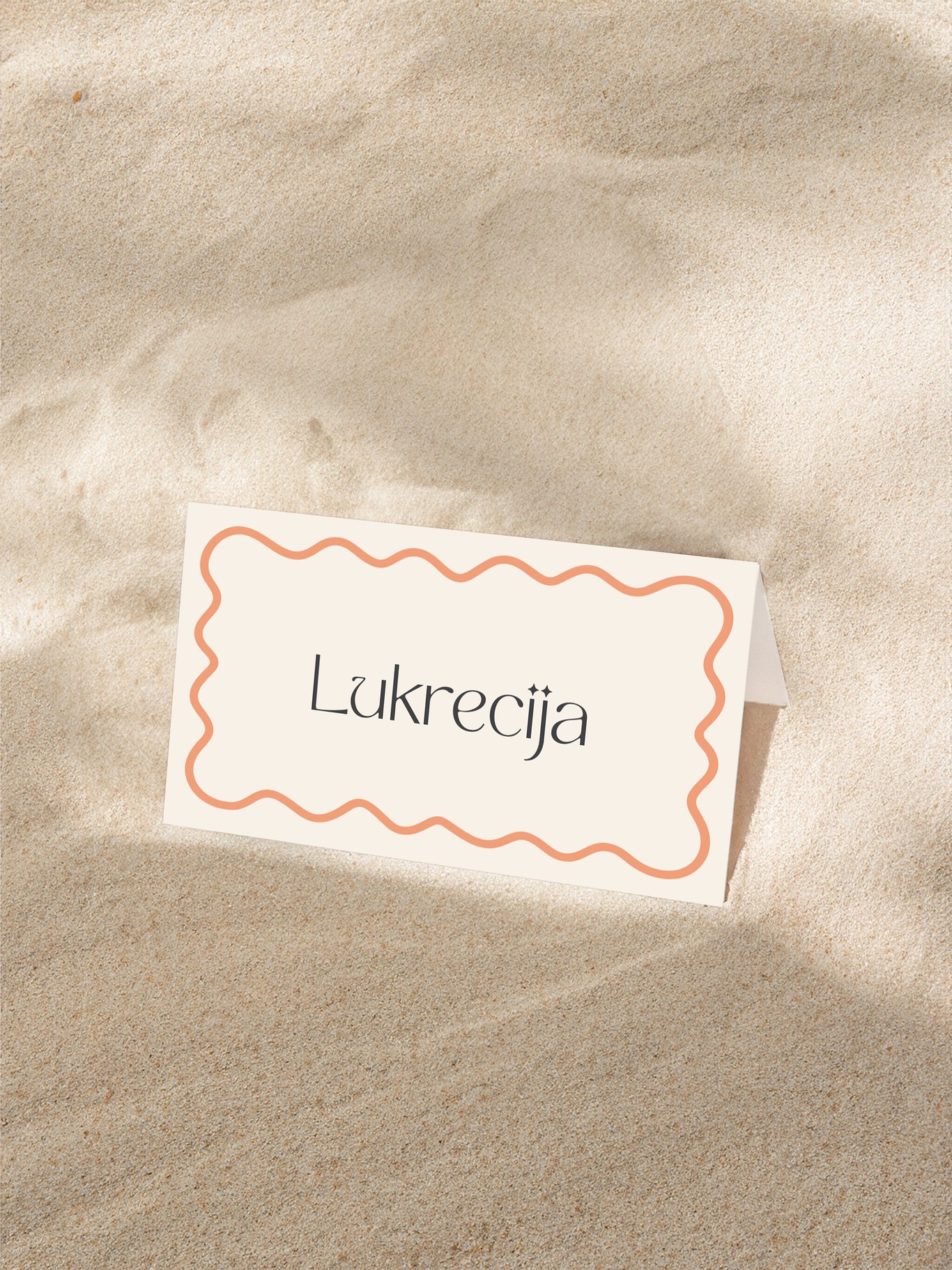 Vardo kortelė Baris