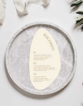 Meniu kortelė Modena